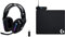 Logitech G733 LIGHTSPEED Wireless Gaming Headset with suspension headband, LIGHTSYNC RGB & POWERPLAY Wireless Charging Mouse Pad, Cloth and Hard Gaming Mouse Pad Included