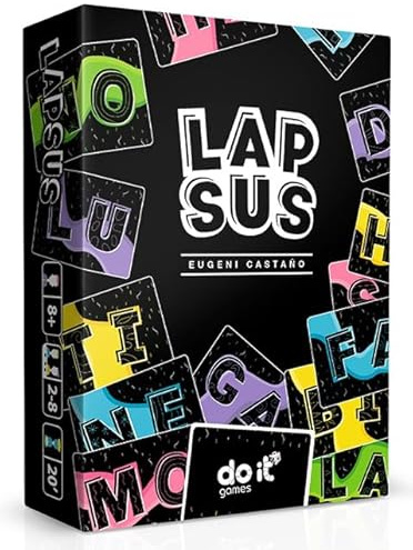 DOIT Games Lapsus, Juego de Mesa, A Partir de 8 Años, De 2 a 8 Jugadores, 20 por Partida, Español