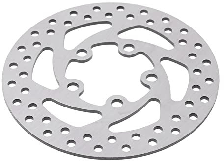 Yuecoom Disco Freno per Scooter Elettrico, Disco Freno in Acciaio Inossidabile a 5 Fori da 100 Mm Accessori per Biciclette Elettriche con 5 Viti per Xiaomis