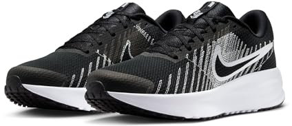 Nike Herren Run Defy Laufschuh, Black/White, 40.5 EU