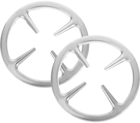 GALPADA 2pièces Support Pour Cuisinière à Gaz Anneau De Support Pour Wok Fonte Antidérapant Pour Brûleur De Wok Annulaire Pour Plaque De Cuisson