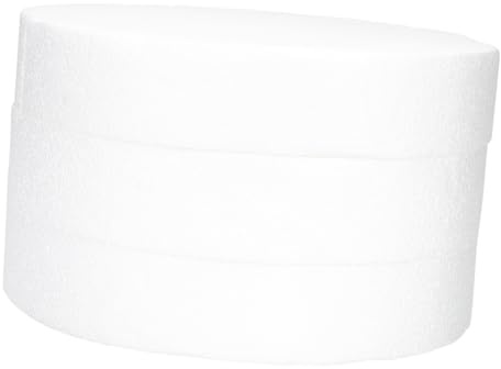 Gogogmee 3 piezas Discos de Espuma Redonda DIY para Arreglos Accesorios Artesanales para Decoración de Bodas Grosor para Manualidades