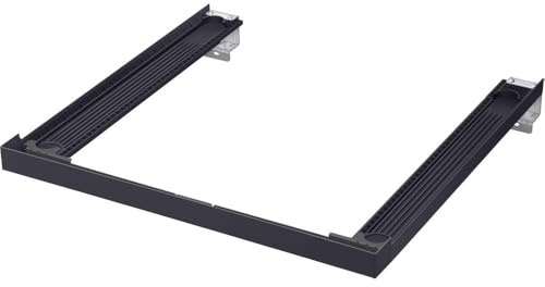 Samsung SKK-ZSD - Telaio intermedio, presa sicura per lavatrice e asciugatrice come torre di lavaggio, design salvaspazio come colonna di lavaggio, colore: Nero