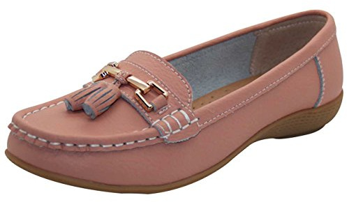 Jo & Joe Ladies LR Nautical Shoes Blush UK 5