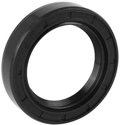 X AUTOHAUX Joint d'Étanchéité d'Arbre 35mm x 50mm x 10mm Noir Joint d'Huile d'Arbre TC à Double Lèvre en Caoutchouc pour Voiture