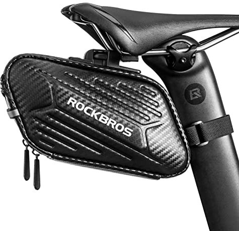 ROCKBROS Fahrrad Satteltasche Fahrradsitz Tasche für MTB Rennrad Faltrad Wasserdicht Kratzfest ca.1,5L