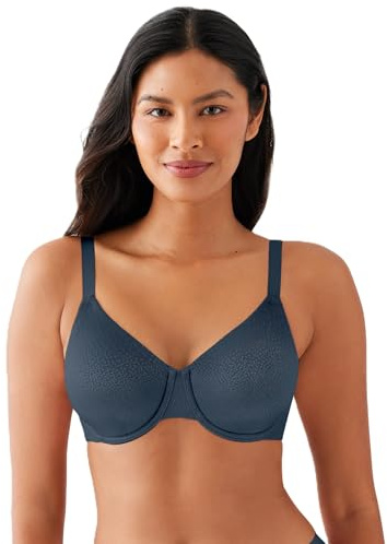 Wacoal Women's Back Appeal Unlined Full Coverage Underwire Bra, 855303 36DDD Titan II