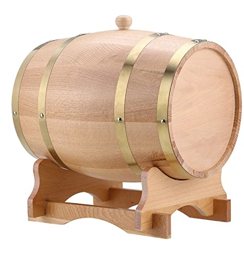 den 10 Liter Ekfat Trävin Fatvinfat Dispenservin Barrelwood Wine Barrelwood Vinfat,10L Vintage Wood Timber Wine Dispenser för Whisky Tequila