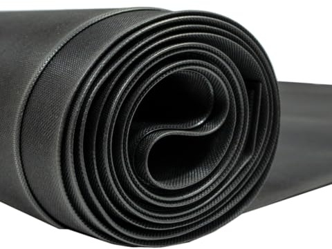 Skyguard Rubber Roofing Sheet for Flat Roofs - Longer Lasting Alternative to Roofing Felt for Sheds - Black Rubber Roofing Membrane No Talc (1.4m x 6m)