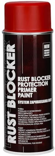 KOTARBAU® Sprühlack Rostschutz für Metall 400 ml Feuerrot RAL 3000 Lack Spray Zinkspray Rostschutzfarbe für Gartenzaun Tore Metallfarbe Sprühfarbe Spraydosen Farbspray Sprühdose DIY