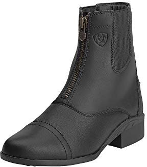 ARIAT Womens Scout Zip Paddock Equestrian Boot, Black, 6 US