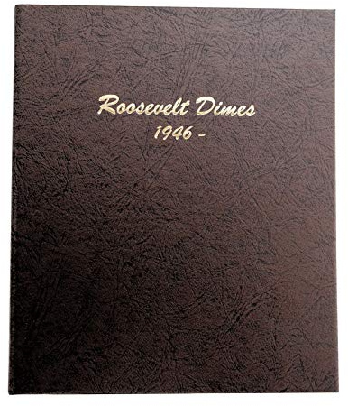 Dansco US Roosevelt Dime Coin Album 1946 - 2026 #7125