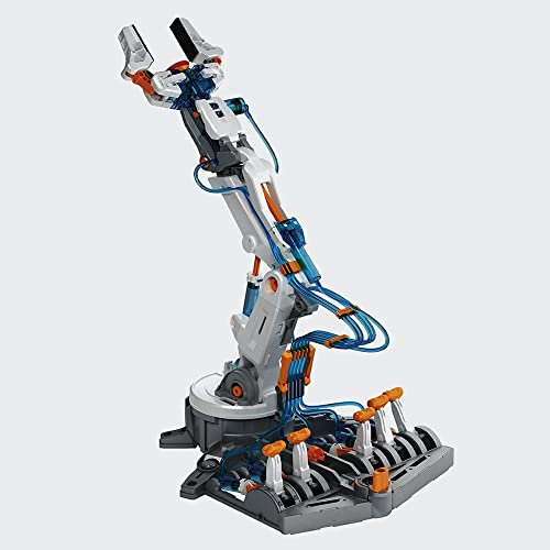 CONSTRUCT & CREATE Hydraulic Robot Arm DIY Age 8+ STEM Build Your Own Project Kit Set