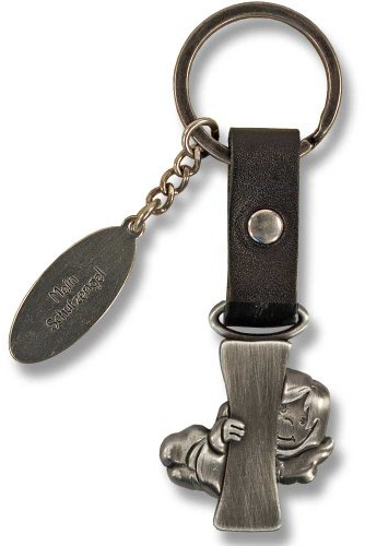 Schutzengel Schlüsselanhänger Buchstabe I