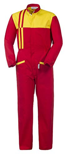 Rossini Trading A4200720XXL Tuta Berlino, Rosso/Giallo, XXL