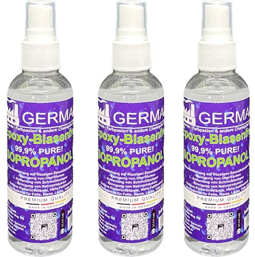 3x100ml Isopropanol 99,9% IPA Lösungsmittel Isopropylalkohol 2-Propanol Reiniger