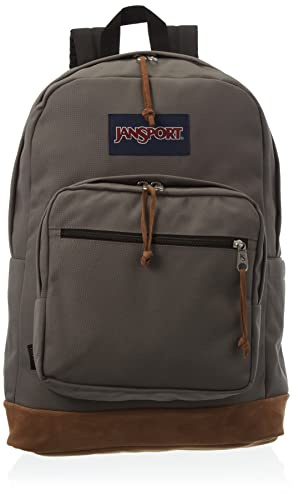 JANSPORT Rıght Pack Black Rucksack, Graphite Grey, 45,5X14X33, Casual