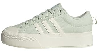 adidas Damen Bravada 2.0 Platform Shoes Schuhe, Linen Green/Off White/Linen Green