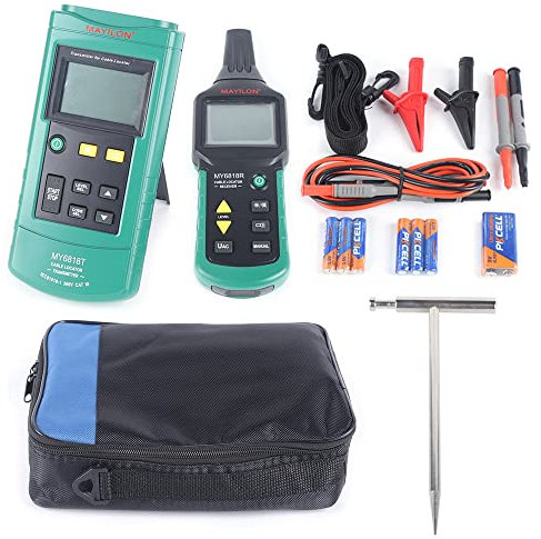 czyuRachel My6818 Kabeltester Wire Tracker, Professionelle Telefonkabel-Diagnosetester Kabelfinder Kabeltester Leitungssucher, Kabelsucher Leitungssuchgerät Für Netzwerkkabeln, Telefonleitungen