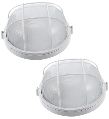 MERRYHAPY 2 Stück Raumleuchten Kleine Saunaleuchte Professionelle Saunalampe Dampfbadzubehör Multifunktionale Wandleuchte Multifunktionale Wandleuchte Saunaraumleuchte