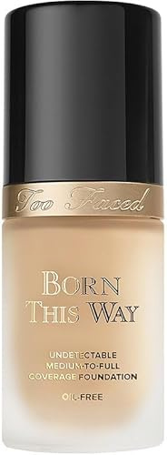 Too Faced Born This Way Foundation (Warm Nude) by Too Faced, beige, 30 ml (Pack of 1)
