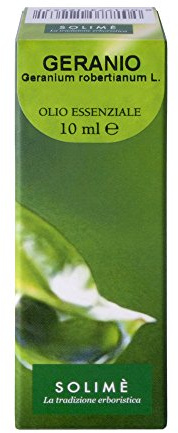 Olio essenziale Geranio puro al 100% 10 ml - Prodotto erboristico made in Italy