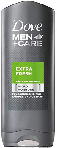 DOVE Gel douche Men+Care Extra Fresh - Lot de 6 (6 x 400 ml)