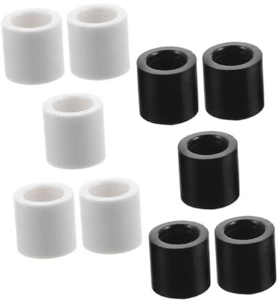 KICHOUSE 10stücke Billard Queue Spitzen Kunststoff Protector Schlägerkopf Abdeckungen Queue Gelenkschutz Für Spitze Saver