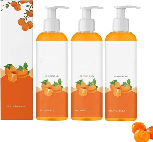 Nuovo bagnoschiuma al cachi 2025 per il controllo degli odori corporei, lozione detergente per la pelle, profumo fresco, per donna e uomo (120 ml)