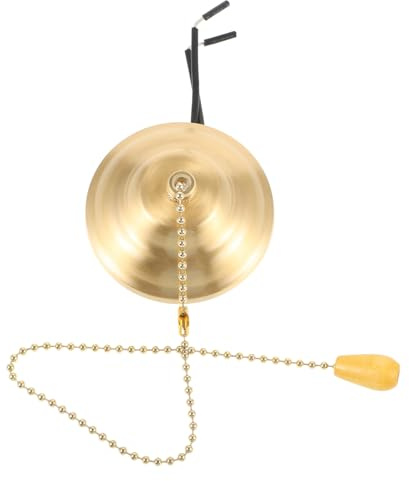 FUTUREORYY Plafonnier à tirette - Interrupteur robuste avec chaîne de traction - Interrupteur pour lampes murales et lampes de table - Design élégant pour de nombreuses applications