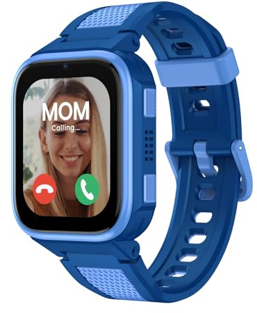 LAGENIO K10 Kids Smart Watch, Video & Phone Call, GPS, SIM, SOS,1.8 Screen, 950mAh Battery, IP68 Waterproof, Classroom mode, Camera – Smart Watch for kids for aged 6 and Up
