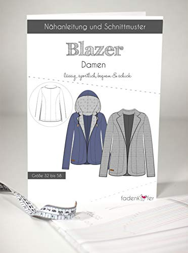 Schnittmuster und Nähanleitung - Damen Blazer