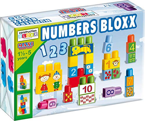 Dohany Maxi Bloxx Bausteine Steckbausteine Bauklötze Zahlen 34 Stück 18M+