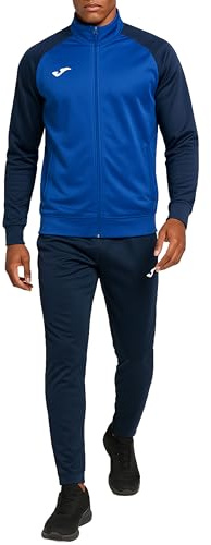 Joma Survêtement Homme, 8XS - 3XL - Veste à Col Montant, Fermeture éclair et Poches - Pantalon à Taille élastique, Cordon de Serrage et Ourlets Côtelés - Academy IV
