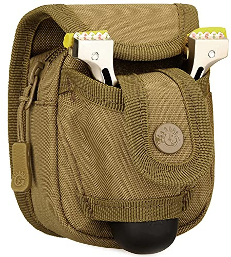 SunForMorning Pochette tactique pour balles de lance-pierre MOLLE - Sac banane militaire utilitaire pour sports de plein air et voyages