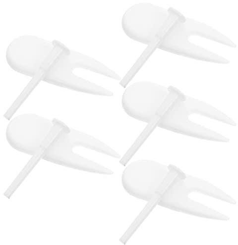 CLISPEED 5 Juegos Tapón Croissant Tapón De Yoga Enchufar con Tapón Adaptador De Ejercicio Enchufe De Fitness Bola De Mango Aptitud Física Material De Polipropileno Piezas De Repuesto