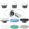 Spazzola per Pulizia, [9PCS] Homtronics Spazzole di Ricambio per Spazzola Elettrica Rotante, Set di Testine Sostituibili, Spazzole Multiuso per Bagno Doccia Toilette Cucina, Auto, Piastrelle Pavimenti