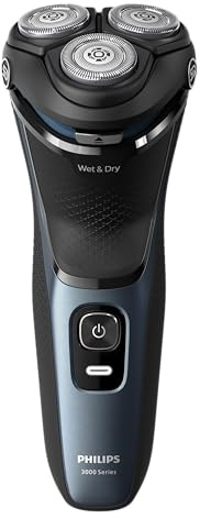 Philips 3000 Series S3144/00 Rasoio elettrico a umido e secco, 2 anni di garanzia