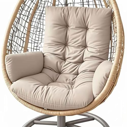 Machtiging Cuscino per Poltrona sospesa,Cuscino per Sedia a uovos,Cuscino Singolo per Dondolo da Appendere,Cuscino Integrato per Sedia a uovos,Spesso soffices,Traspirante,per Giardini,Interne,divani