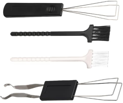 Lurrose Kit de Nettoyage pour Clavier Mécanique Léger et Portable en Plastique avec Brosse et Outil de Dépoussiérage, pour Clavier et Écouteurs