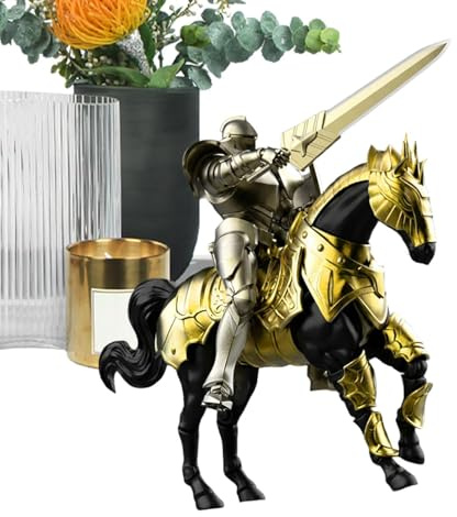 Medeltida Actionfigurer Flera Leder Och Rörliga Delar, Montering Krävs | Samlingsbar Action Figur Dekoration Avsedd För Skrivbord Vitrinskåp Nattduksbord Sovrum Vardagsrum Och Kontor