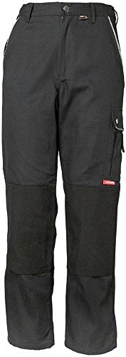 Planam 2124102 - Pantalones de lona (320 pulgadas, talla 102), color negro