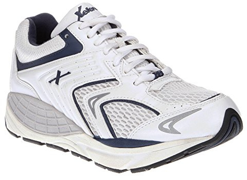 Xelero Matrix - Men's Motion Control Walking Shoe White/navy Mesh - 13 Wide