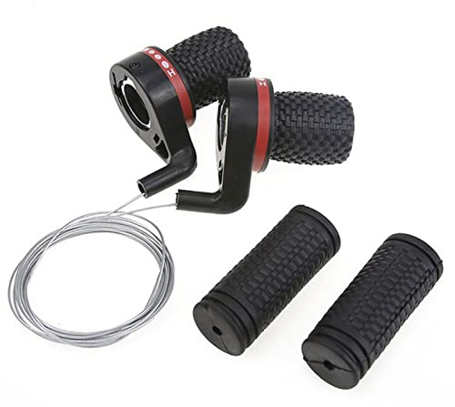 Jildouf Shifter Bike - Pratico cambio bici per per bicicletta - Manopole in gomma per manubrio della bicicletta, per cambio di velocità varie
