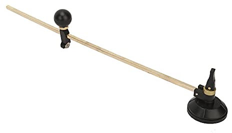 Cortador de Vidrio Compases de 6 Ruedas, Tipo de Compases Cortador Circular # Cortador de Círculos de Vidrio Cortador de Corte Circular con Círculo de Ventosa (80 cm/31,5 pulgadas)
