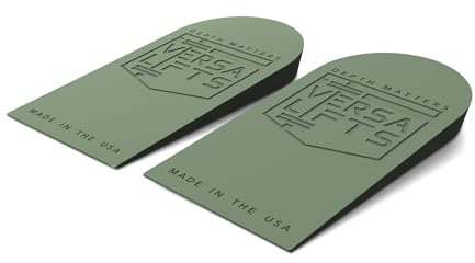 VersaLifts V2 Fersenlift-Einsätze – ideal für Bodybuilding, olympisches Heben, Kniebeugen, Beinpresse, Original, Small