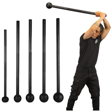 GRAVITY FITNESS Alloy Steel Mace for Home & Gym Fitness, Weighted Macebell for Strength Training, Shoulder, Grips & Forearms Workouts, (8kg)