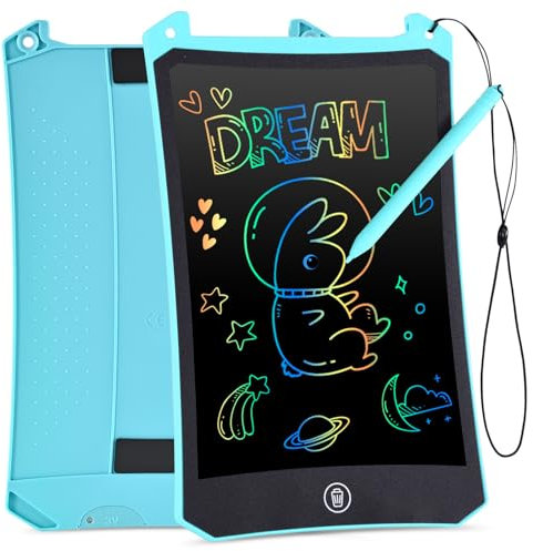 Spielzeug ab 3 4 5 6 7 8 9 Jahre,cimetech LCD Schreibtafel Kinder 8,5 Zoll Maltafel Adventskalender 2025 Spiele Weihnachten Geschenk Mädchen Jungen Malen Nach Zahlen