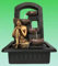 Indoor Buddha Water Fountain with Cascading Bowls – Tabletop Zen Feature for Home or Office – Relaxation Decor with Flowing Water – Plug-In Powered | 31x23x40 cm JR5195
