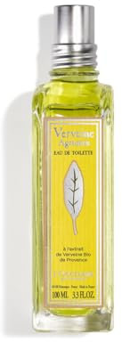 L'OCCITANE - Eau de Toilette Verveine Agrumes (Verbena Cítricos) - 100 ml - Notas afrutadas y chispeantes - Fabricado en Francia